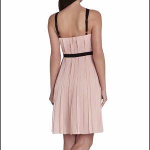 bcbg bianca sleeveless ruffle dress
